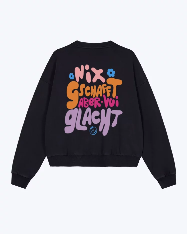 Vui Glacht Damen Oversize Sweater