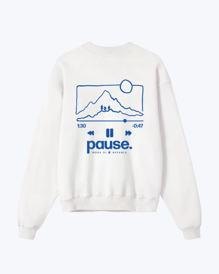 Pause. Sweater