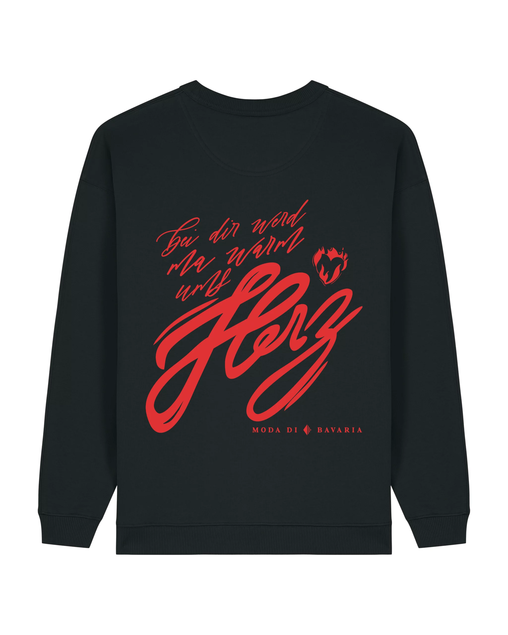 Warm ums Herz Oversize Sweater Damen