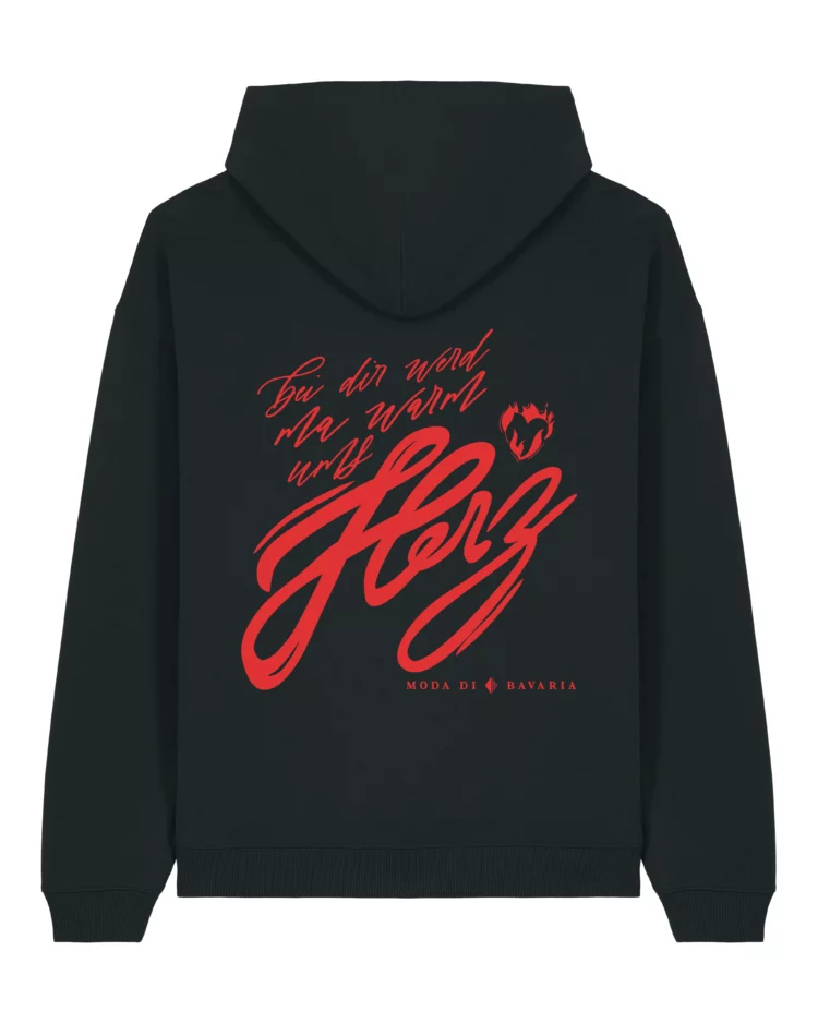 Warm ums Herz Oversize Hoodie