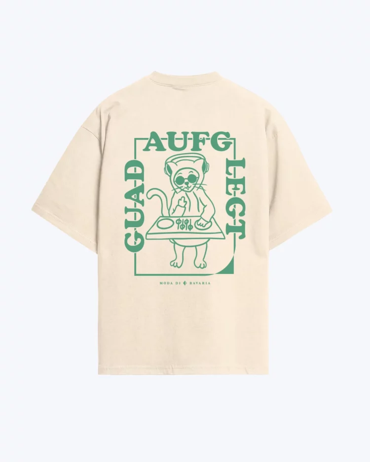 Guad Aufglegt Oversize Shirt