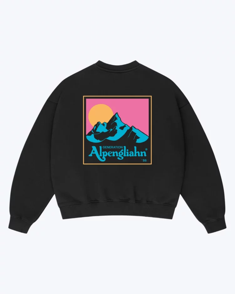 Alpengliahn'86 Oversize Sweater