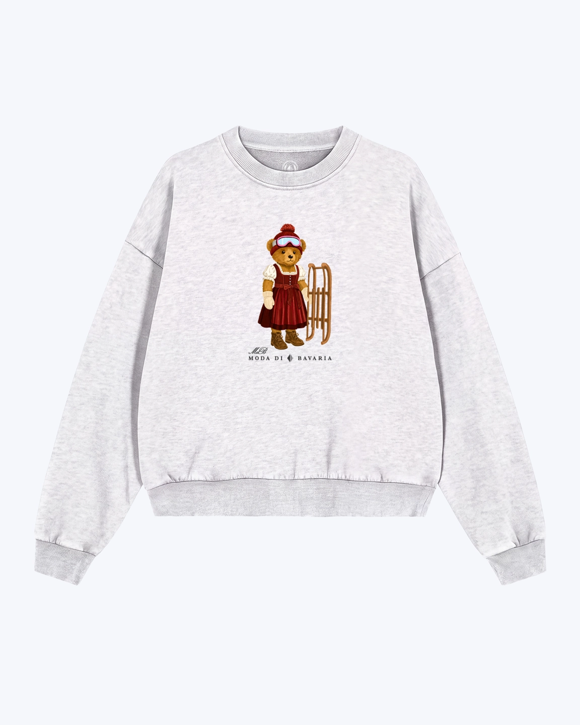 Bär_Hildegard_Damen_OV_Sweater_Hellgrau_NEU