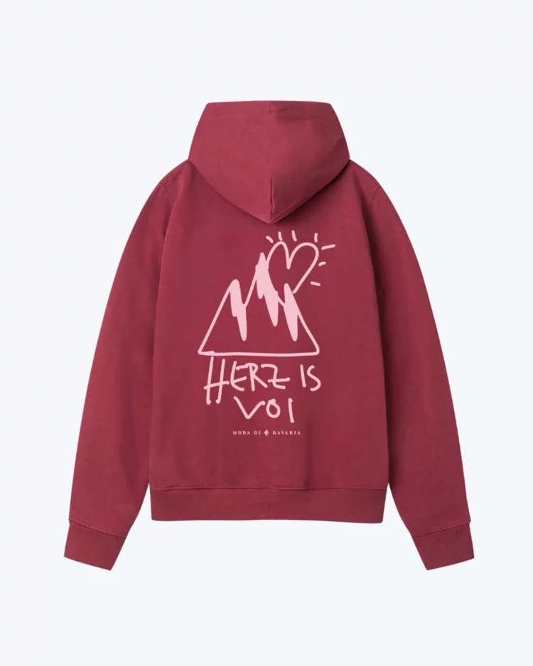 Herz is Voi Hoodie